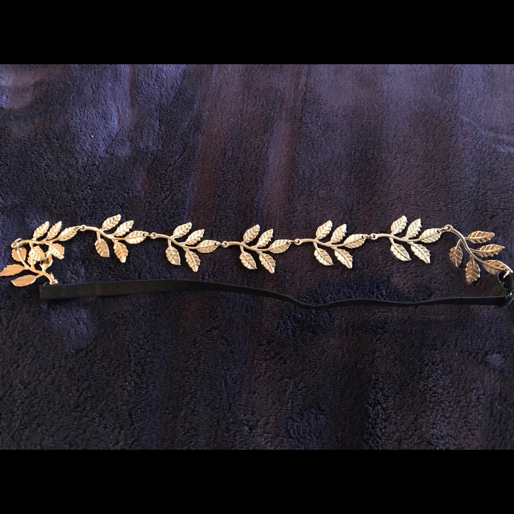 Gold leaf Headband🤩